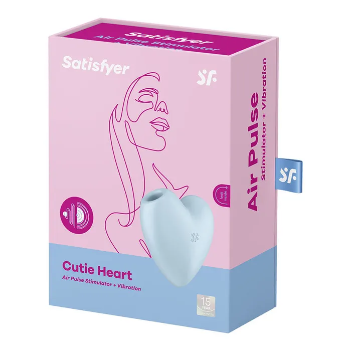 Vibrators Satisfyer Satisfyer Cutie Heart Vibrators Satisfyer Satisfyer Cutie Heart