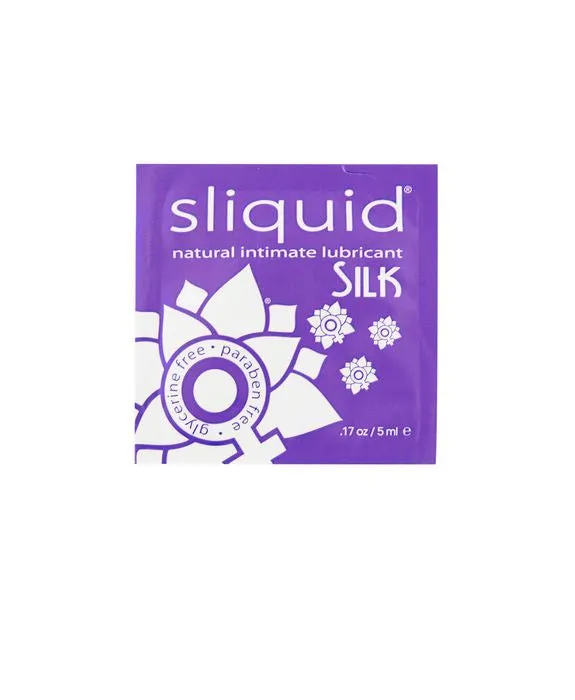 Vibrators SLiquid Lubricants Sliquid Silk Pillow Packs Bulk 200 Piece