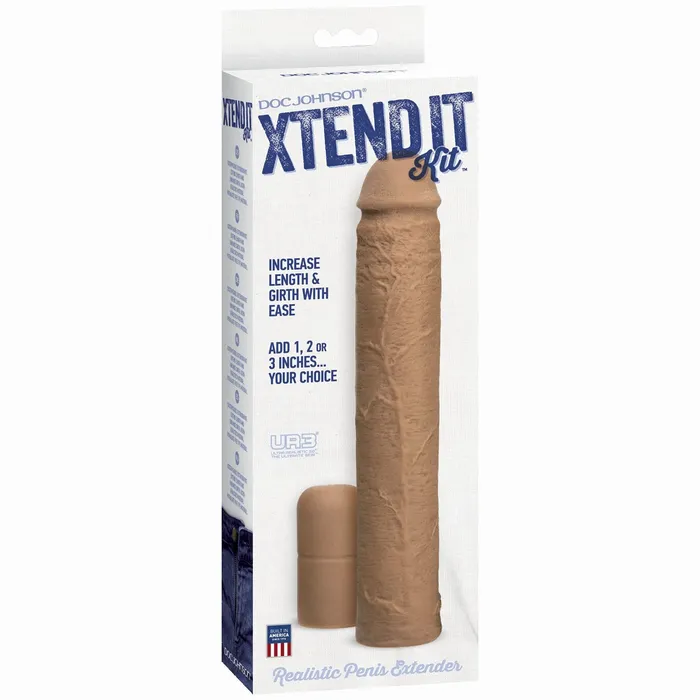 Xtend It Kit Brown Doc Johnson Novelties Male Sex Toys
