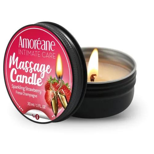 Amoreane Couples Amoreane Massage Candle Sparkling Strawberry