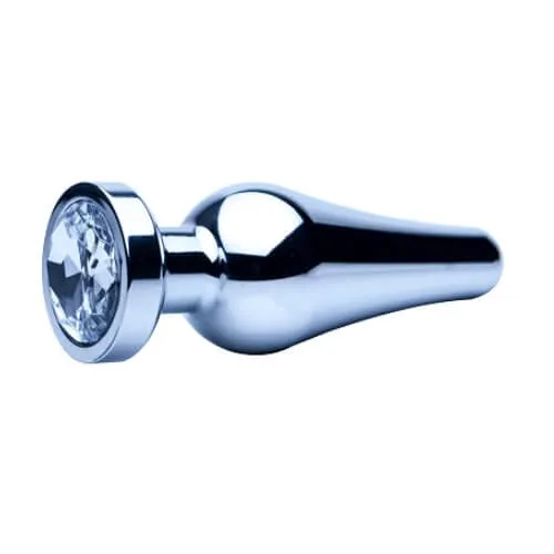 Anal Precious Metals Smooth Silver Butt PlugSmall Precious Metals