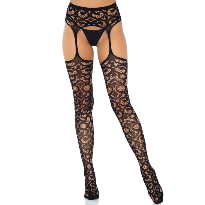 CALZE CON REGGICALZE SCROLL LEG AVENUE LEG AVENUE HOSIERY Vibrators