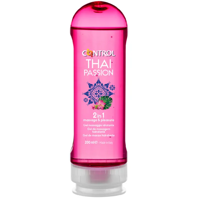 Couples CONTROL LUBS CONTROL 21 MASSAGE PLEASURE THAI PASSION 200ML