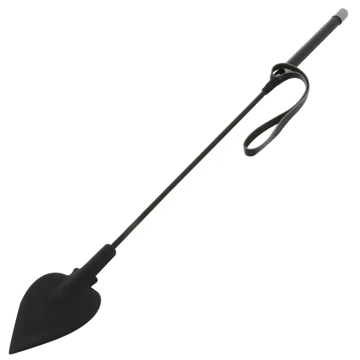 DARKNESS RIDING CROP SILICONE NERO DARKNESS SENSATIONS Female Sex Toys