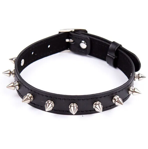 Female Sex Toys OHMAMA FETISH COLLARE SPIKES PUNK OHMAMA FETISH