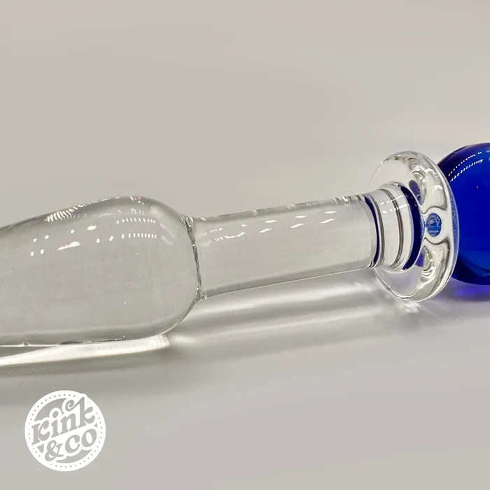 KinkCo Teardrop Love Heart dildobutt plug In Blue or Pink Anal KinkCo Teardrop Love Heart dildobutt plug In Blue or Pink Anal