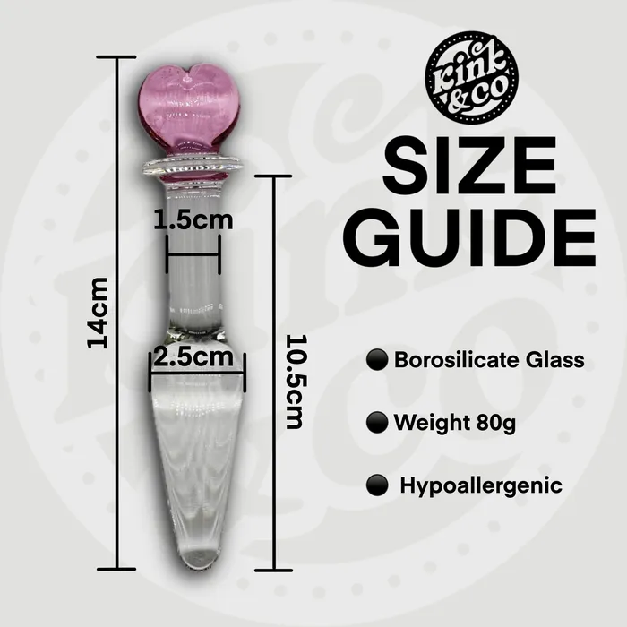 KinkCo Teardrop Love Heart dildobutt plug In Blue or Pink Anal KinkCo Teardrop Love Heart dildobutt plug In Blue or Pink Anal