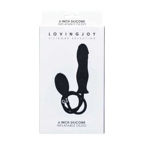 Loving Joy 6 Inch Silicone Inflatable Dildo Loving Joy Dildos