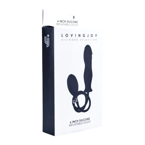 Loving Joy 6 Inch Silicone Inflatable Dildo Loving Joy Dildos