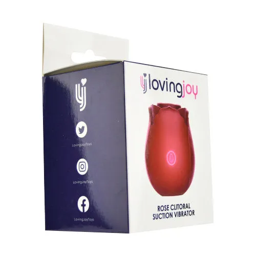 Loving Joy Female Sex Toys Loving Joy Rose Toy Clitoral Suction Vibrator Loving Joy Female Sex Toys Loving Joy Rose Toy Clitoral Suction Vibrator