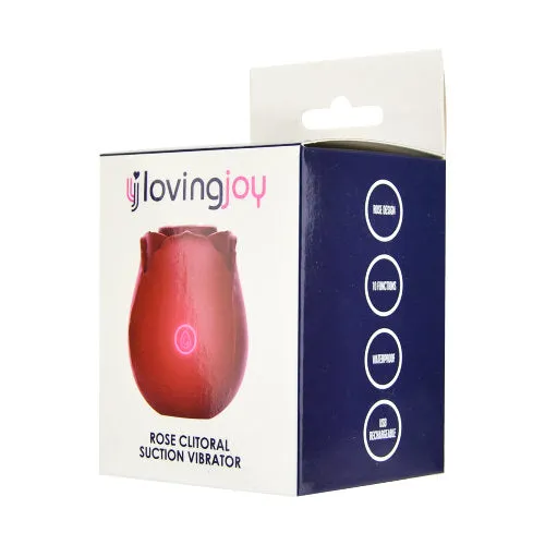 Loving Joy Female Sex Toys Loving Joy Rose Toy Clitoral Suction Vibrator Loving Joy Female Sex Toys Loving Joy Rose Toy Clitoral Suction Vibrator