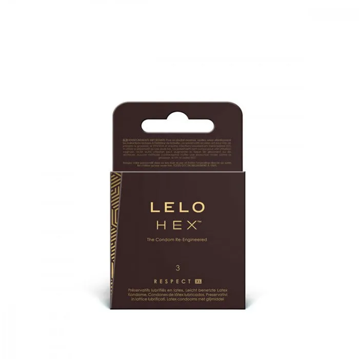 Male Sex Toys Lelo Hex Respect XL Condoms