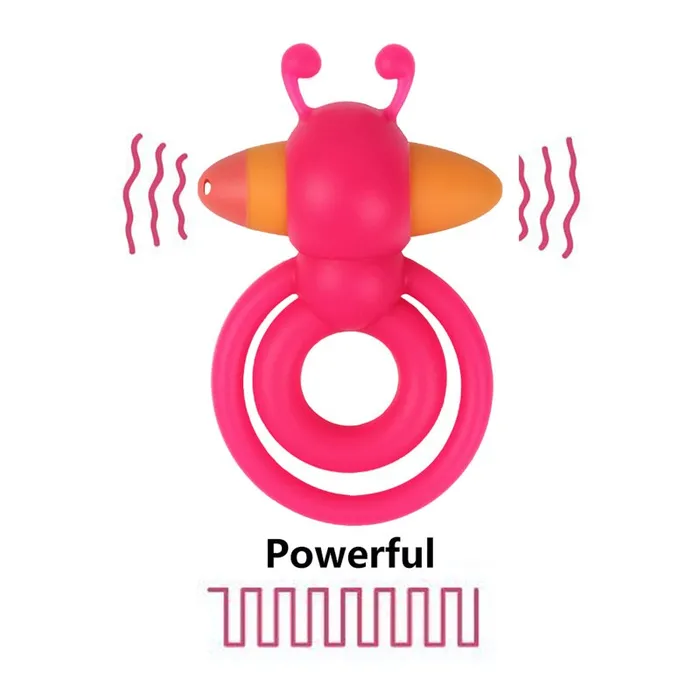 Male Sex Toys Levett Vibrating Dick Cock Penis Ring Waterproof Soft Silicone