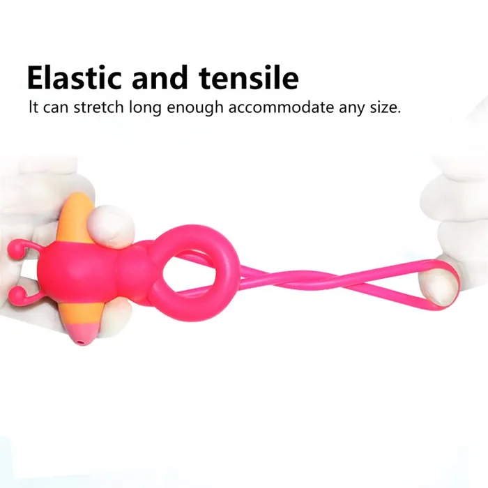 Male Sex Toys Levett Vibrating Dick Cock Penis Ring Waterproof Soft Silicone