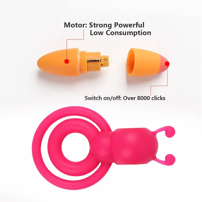 Male Sex Toys Levett Vibrating Dick Cock Penis Ring Waterproof Soft Silicone