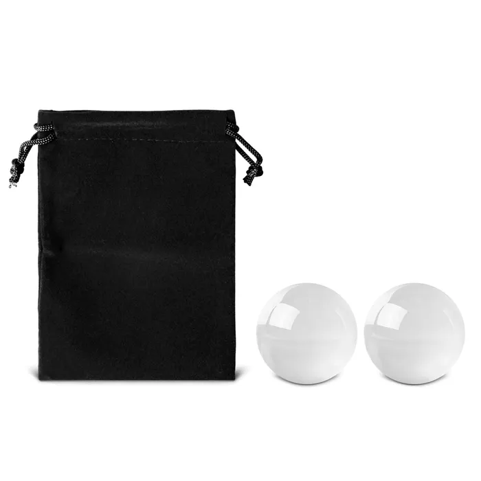 Pleasuremalta Dildos Glass Love Balls