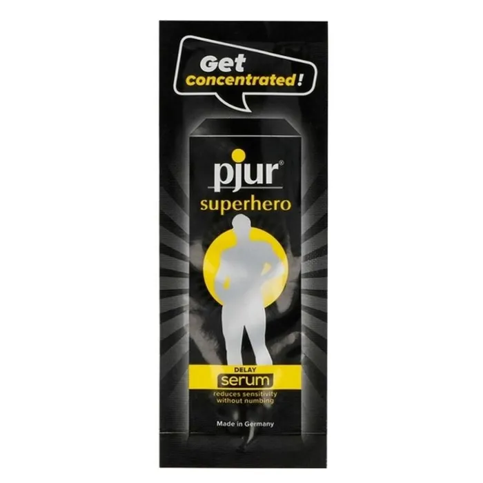pleasuretoys69 Vibrators PJUR SUPERHERO SIERO RITARDANTE CONCENTRATO 15 ML