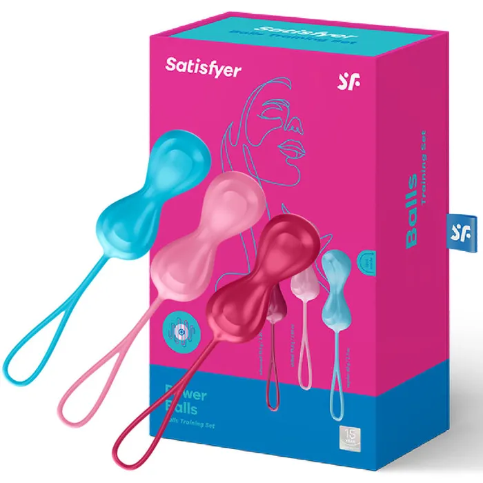 SET DA ALLENAMENTO PAVIMENTO PELVICO LOVEBALLS 1 SATISFYER SATISFYER BALLS Anal