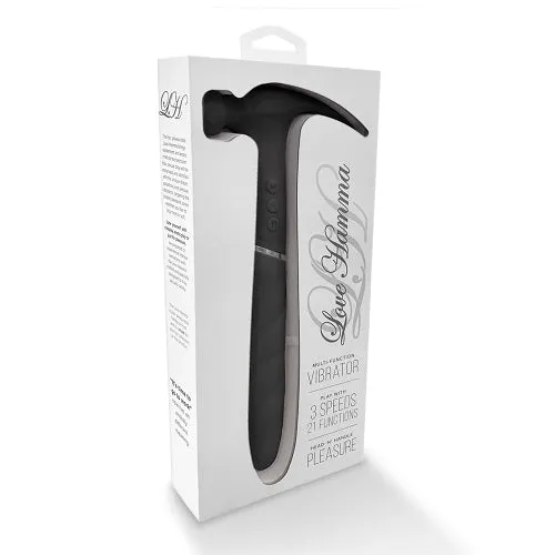 Vibrators Love Hamma Love Hamma The Ultimate Vibrator Straight Black Vibrators Love Hamma Love Hamma The Ultimate Vibrator Straight Black