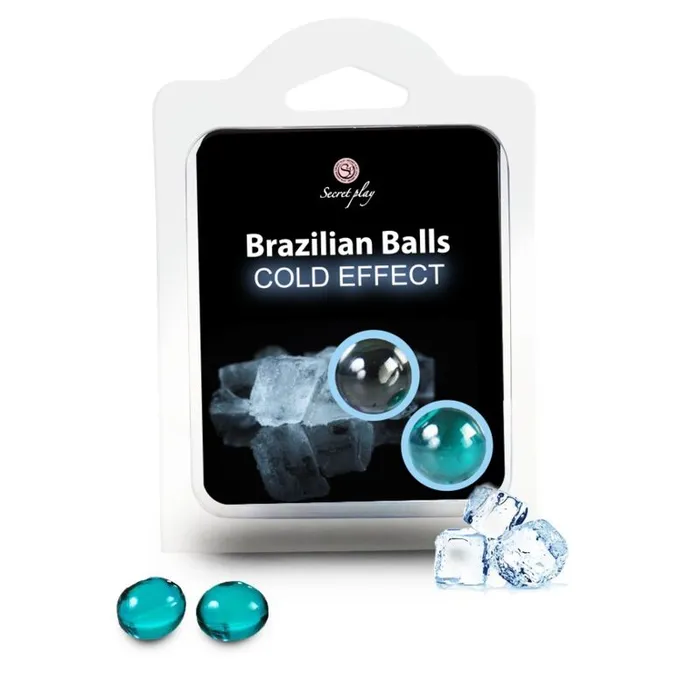 Vibrators pleasuretoys69 PALLINE BRASILIANE EFFETTO FREDDO 2 UNIT