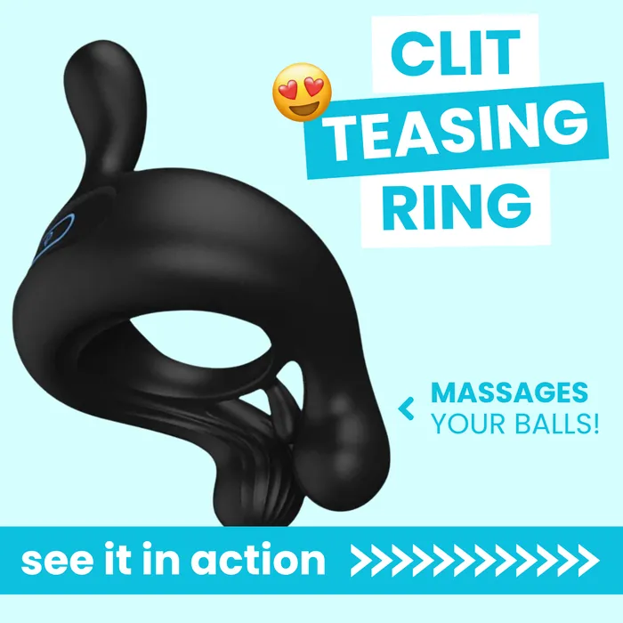 Amante Clit Teasing Ball Massaging Double Head Cock Ring TooTimidcom Male Sex Toys Amante Clit Teasing Ball Massaging Double Head Cock Ring TooTimidcom Male Sex Toys