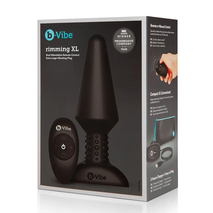 Anal BVibe BVibe Rimming Plug XL