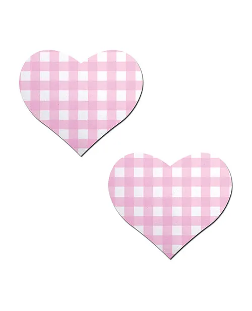 Anal Pastease Pastease Premium Gingham Heart Os