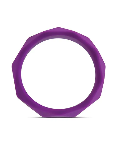 Blush Vibrators Blush Wellness Geo C Ring Purple