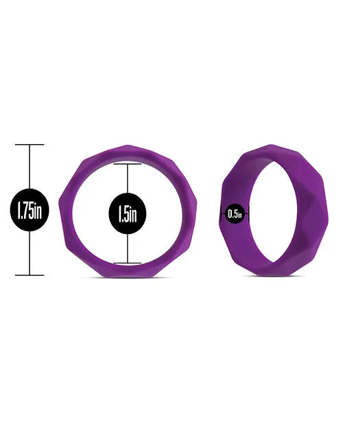 Blush Vibrators Blush Wellness Geo C Ring Purple