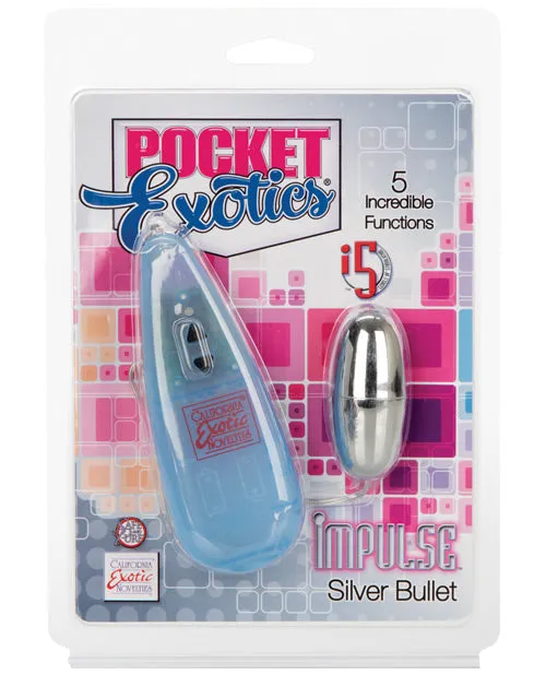 CalExotics Impulse Pocket Paks Wsilver Bullet Female Sex Toys