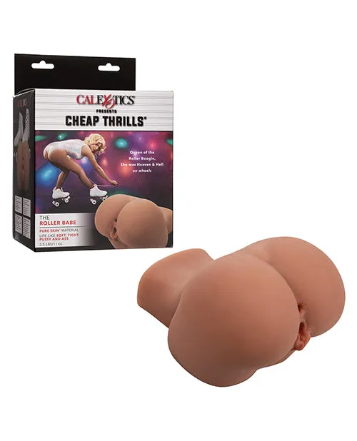 CalExotics Male Sex Toys Cheap Thrills The Roller Babe Pussy Anal Masturbator
