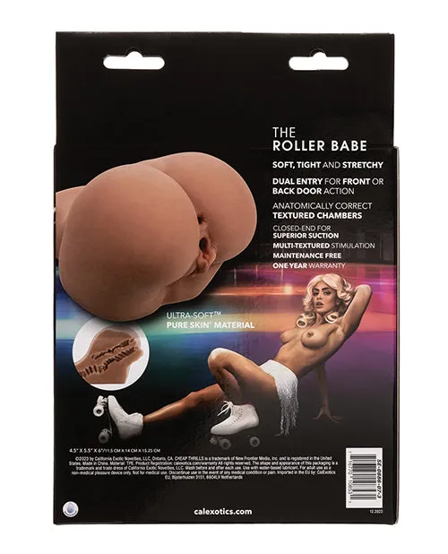 CalExotics Male Sex Toys Cheap Thrills The Roller Babe Pussy Anal Masturbator