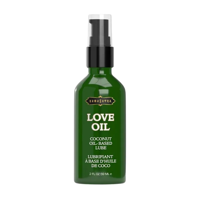Couples Kama Sutra Kama Sutra Love Oil Coconut Oil Based Lubricant and Body Glide 2oz
