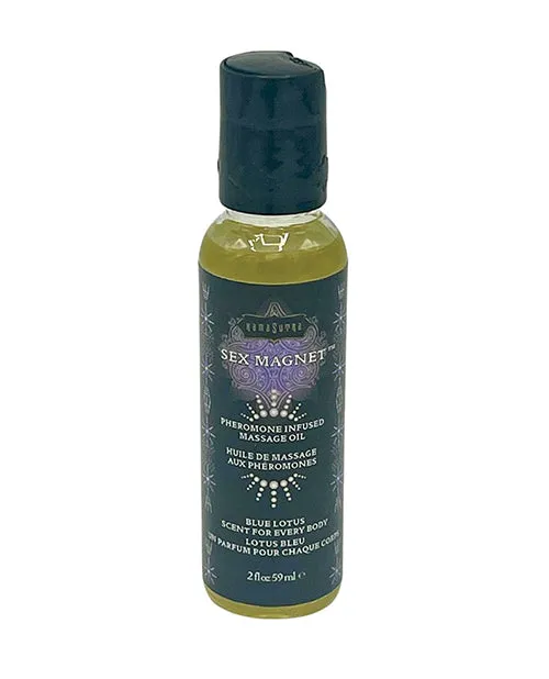 Couples Kama Sutra Sex Magnet Massage Oil Blue Lotus Kama Sutra
