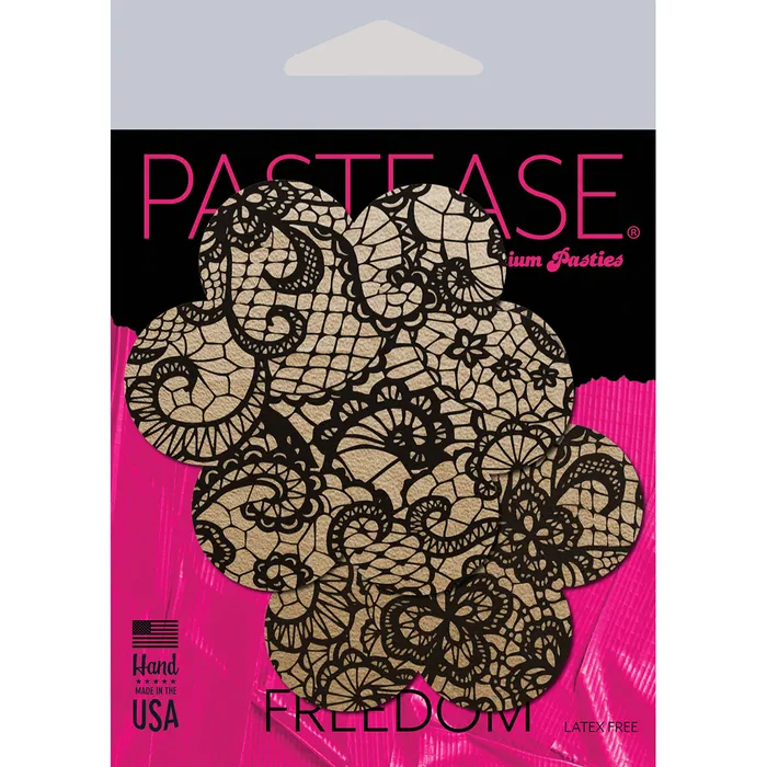 Couples Pastease Pastease Nude Lace Flowers