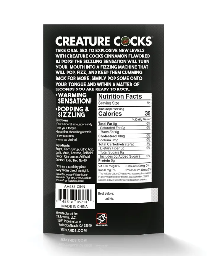 Creature Cocks CC Bj Pops XR Brands Dildos Creature Cocks CC Bj Pops XR Brands Dildos