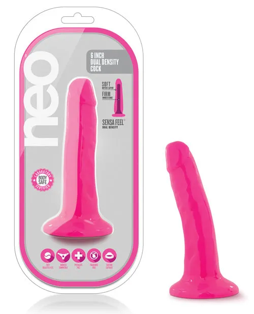 Dildos Blush Blush Neo Dual Density 6 Cock