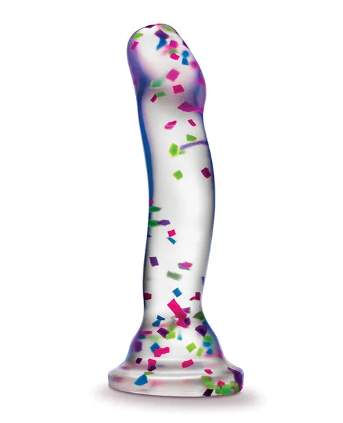 Dildos Blush Blush Neo Elite Hanky Panky 7 Confetti Glow In The Dark Dildo