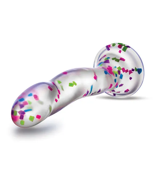 Dildos Blush Blush Neo Elite Hanky Panky 7 Confetti Glow In The Dark Dildo