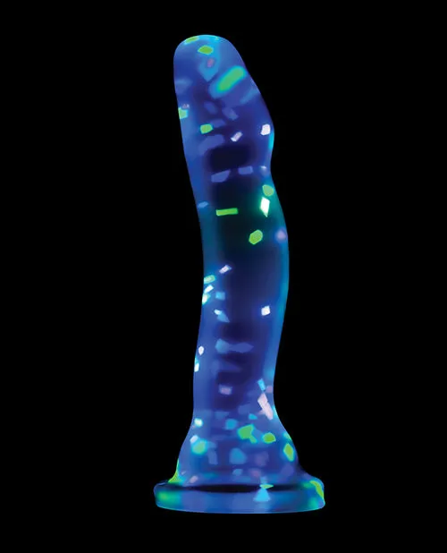 Dildos Blush Blush Neo Elite Hanky Panky 7 Confetti Glow In The Dark Dildo