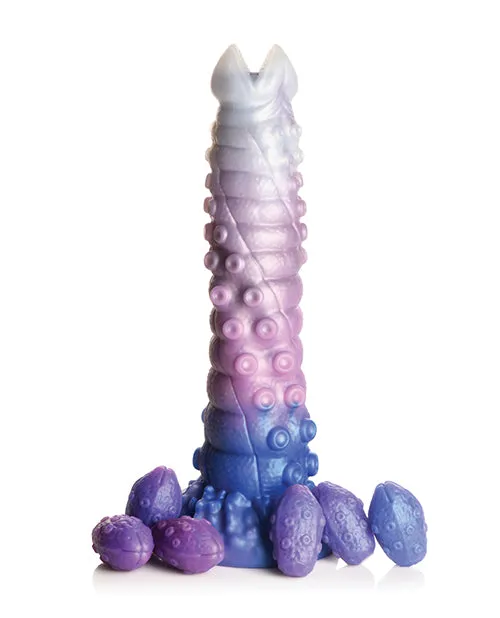 Dildos Creature Cocks TentaQueen Ovipositor Silicone Dildo wEggs XR Brands