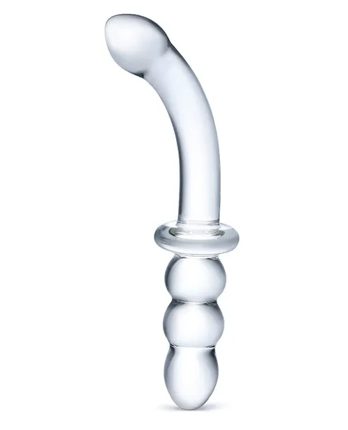 Dildos Glas Glas 8 Ribbed Gspot Glass Dildo