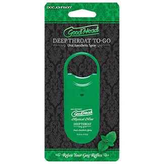 Doc Johnson Anal Goodhead to Go Deep Throat Spray