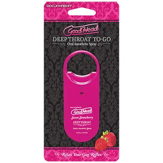 Doc Johnson Anal Goodhead to Go Deep Throat Spray