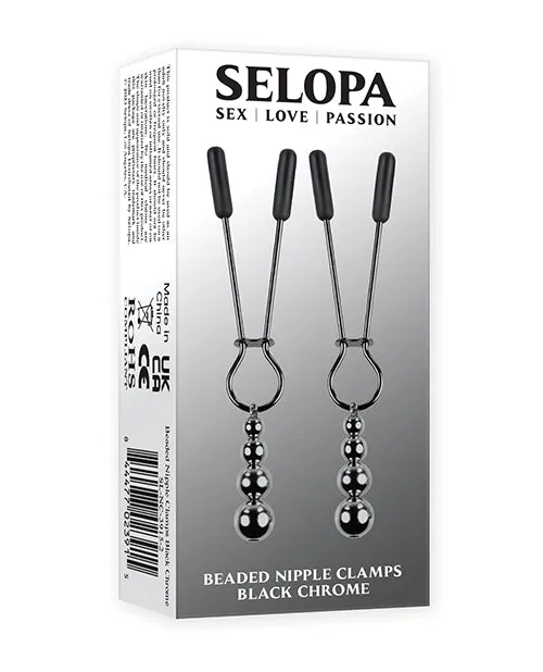 Evolved Anal Selopa Beaded Nipple Clamps