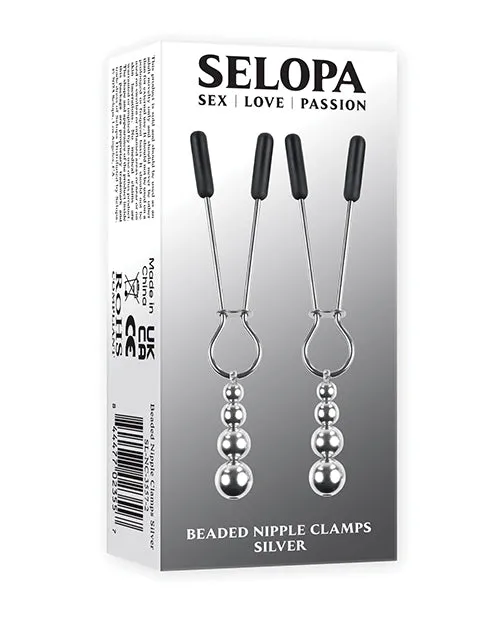 Evolved Anal Selopa Beaded Nipple Clamps
