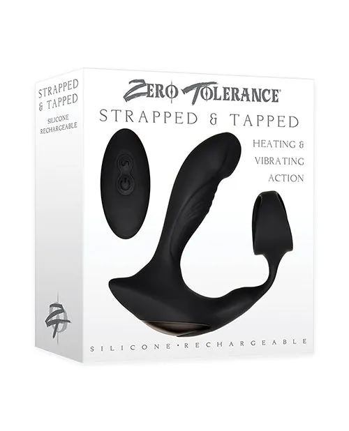 Evolved Anal Zero Tolerance Strapped Tapped Rechargeable Prostate Vibrator