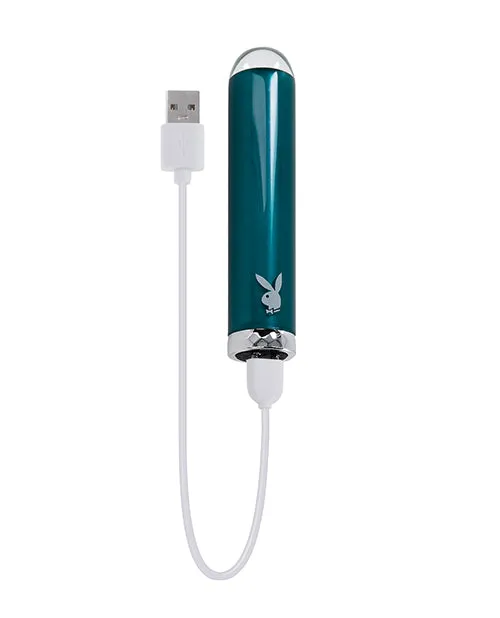 Evolved Female Sex Toys Playboy Pleasure Emerald Bullet Vibrator