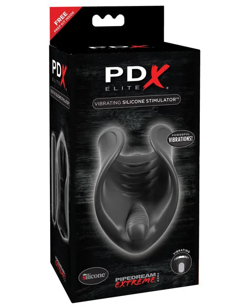 Female Sex Toys Pipedream Pdx Elite Vibrating Silicone Stimulator