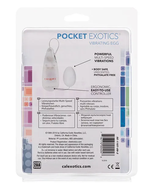 Female Sex Toys Pocket Exotics Egg CalExotics